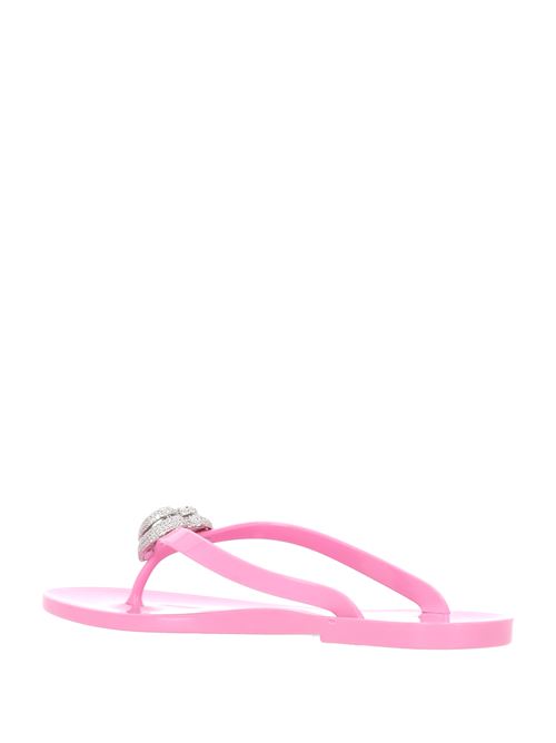 Pink slip-on style flat MACH & MACH | SS25-S0888-05-GUM-PNKPINK